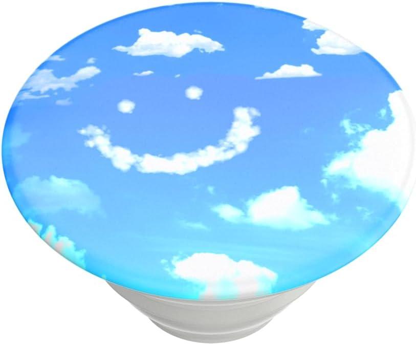 imagePopSockets Phone Grip with Expanding Kickstand Plant Pattern PopGrip  You SucculentBlue Skies