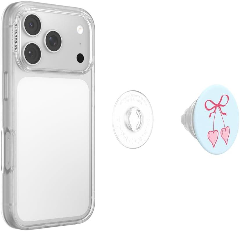 imagePopSockets Swappable PopTop for Phone Grips Compatible with Adhesive or MagSafe Bases  Simply Sweet Hearts