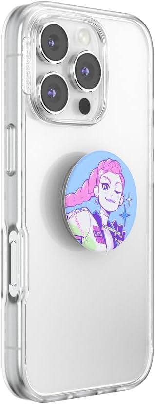 imagePopSockets Swappable PopTop for Phone Grips Compatible with Adhesive or MagSafe Bases Kpop Demon Slayer Huntrix RumiHuntrix Rumi