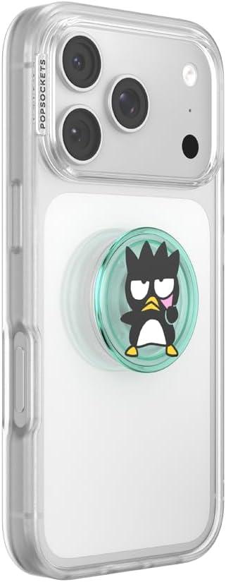 imagePopSockets Swappable PopTop for Phone Grips Compatible with Adhesive or MagSafe Bases Sanrio Blue Badtz Maru