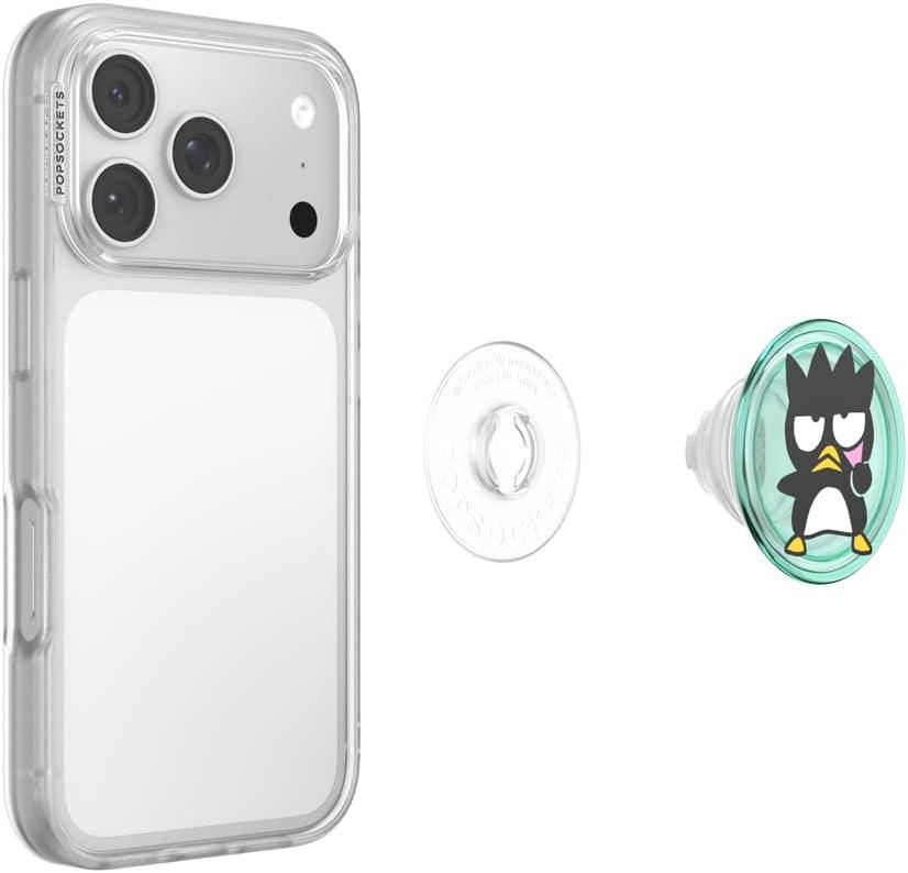 imagePopSockets Swappable PopTop for Phone Grips Compatible with Adhesive or MagSafe Bases Sanrio Blue Badtz Maru