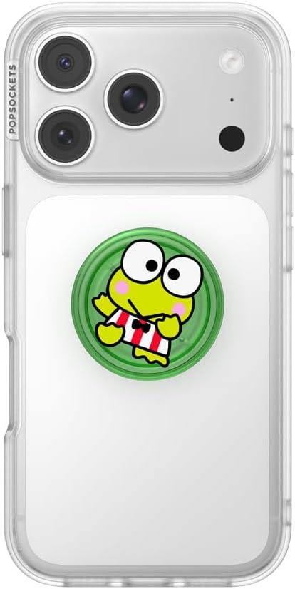 imagePopSockets Swappable PopTop for Phone Grips Compatible with Adhesive or MagSafe Bases Sanrio  Dancing Keroppi