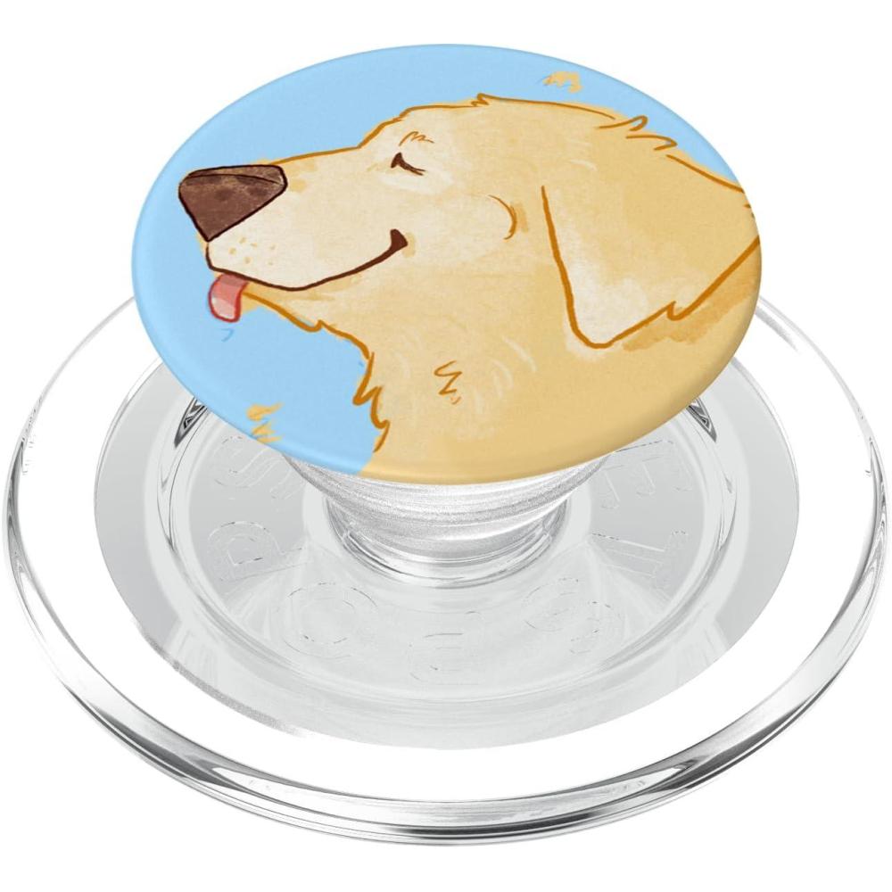imagePopSockets Phone Grip Dog PopSocket Golden Boy PopSockets Adhesive PopGripMagnetic PopGrip