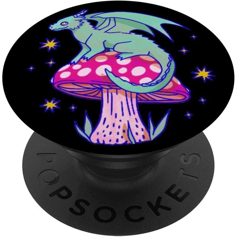 imagePopSockets Phone Grip Mushroom PopSocket Dragon Shroom PopSockets Adhesive PopGripAdhesive PopGrip