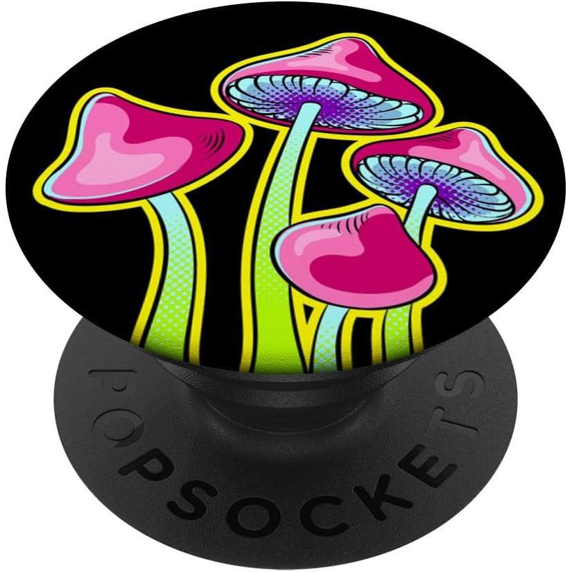 imagePopSockets Phone Grip  Mushroom PopSocket  Trippy Shroom PopSockets Adhesive PopGripAdhesive PopGrip