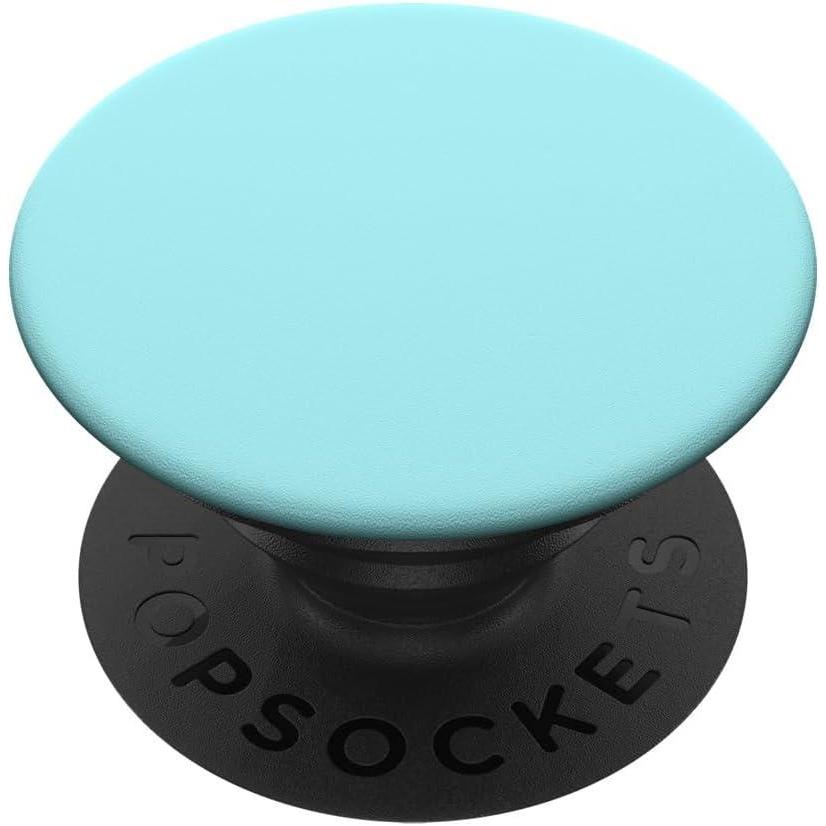 imagePopSockets Phone Grip with Expanding Kickstand Light Aqua PopSockets Adhesive PopGripAdhesive PopGrip