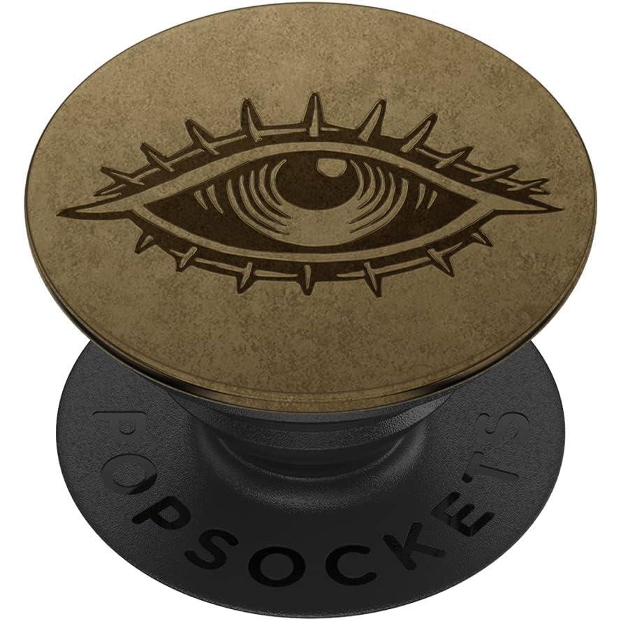 imagePopSockets Phone Grip with Expanding Kickstand Adhesive Grip Cute As HellEnamel Boooook