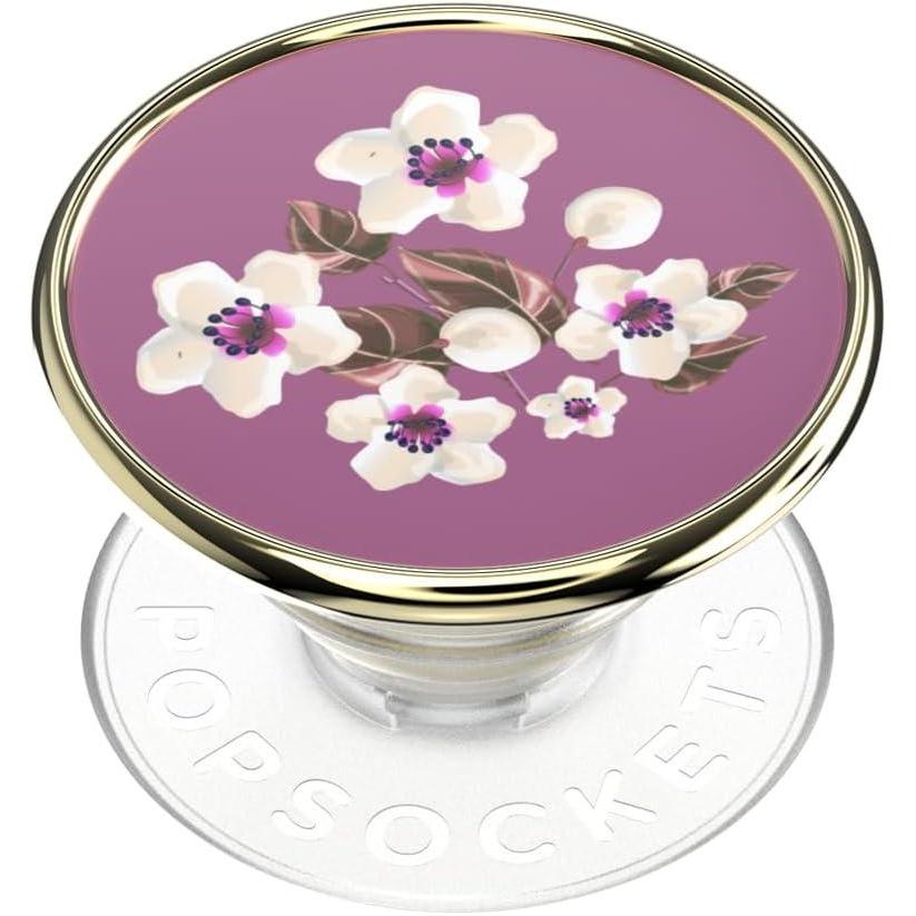 imagePopSockets Phone Grip with Expanding Kickstand Adhesive Grip  Floral MauveFloral Mauve