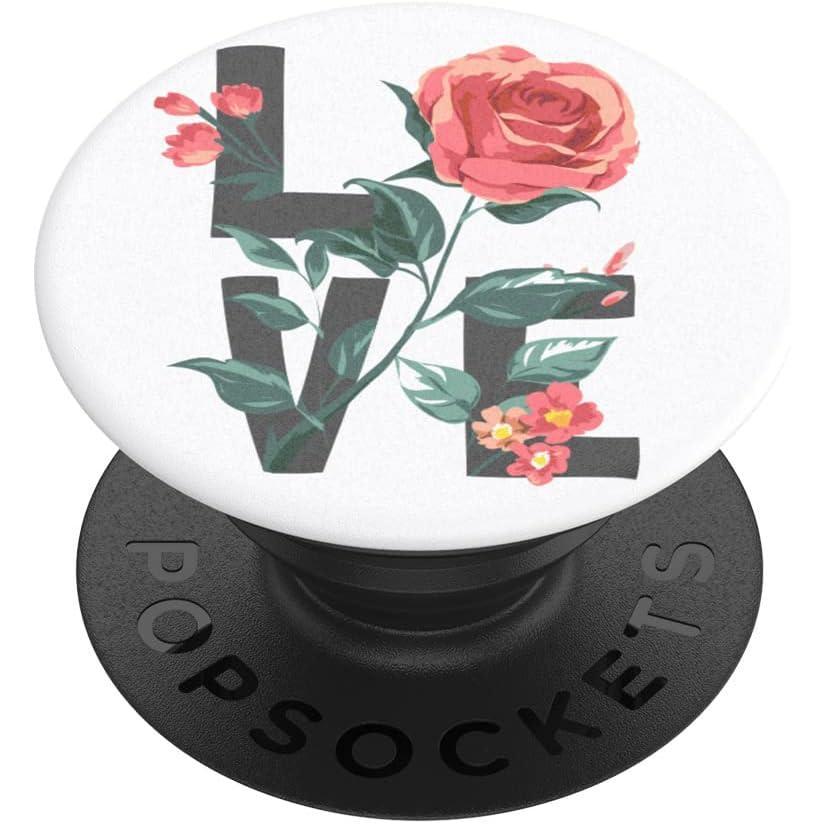 imagePopSockets Phone Grip with Expanding Kickstand Adhesive Grip  Proud MomLove Bloom