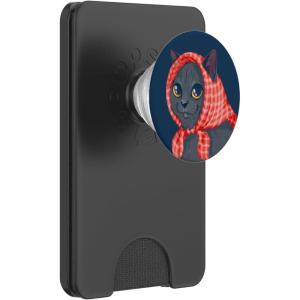 PopSockets Phone Grip – Cat PopSocket – Abuela Cat PopSockets Adhesive PopGrip(Magnetic PopWallet)