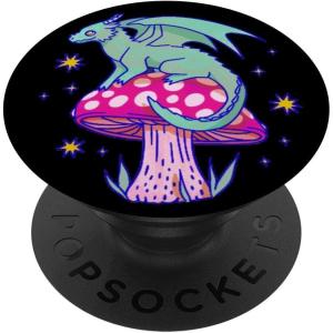 PopSockets Phone Grip – Mushroom PopSocket – Dragon Shroom PopSockets Adhesive PopGrip(Adhesive PopGrip)