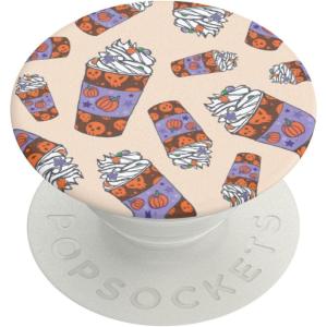 ​​​​PopSockets Phone Grip with Expanding Kickstand, Adhesive Grip – Cute As Hell(Pumpkin Spice)