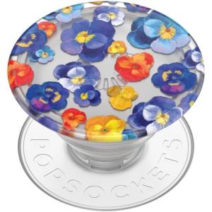​​​​PopSockets Phone Grip with Expanding Kickstand, Adhesive Grip – Translucent Dark Orchid(Pansy Raid)