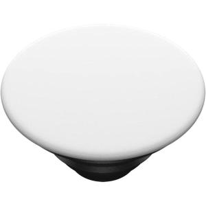 PopSockets PopTop (Top only. Base sold separately) Swappable Top for PopGrip bases, PopGrip Slide, & PopWallet+ – White On Black