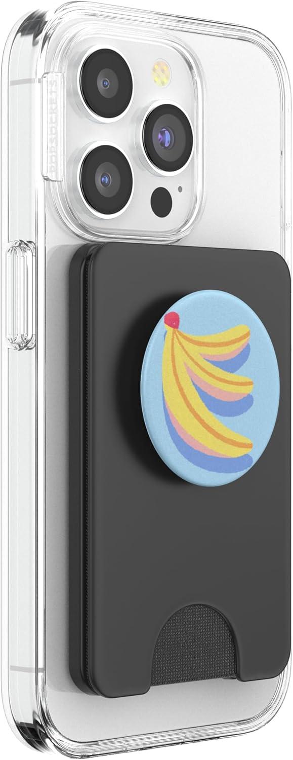 imagePopSockets Phone Grip Fruit Design Peel Good PopSockets Adhesive PopGripMagnetic PopWallet