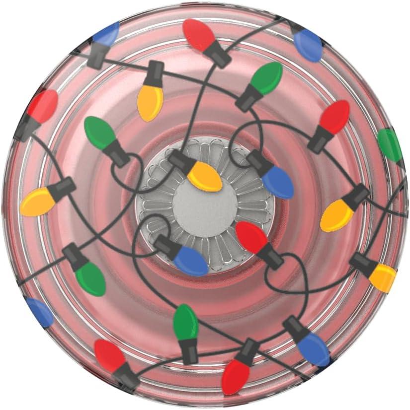 imagePopSockets Phone Grip with Expanding Kickstand Adhesive Grip Tidepool Snowglobe WonderlandCorgi Christmas