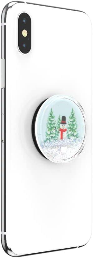imagePopSockets Phone Grip with Expanding Kickstand Adhesive Grip Tidepool Snowglobe WonderlandSnowglobe