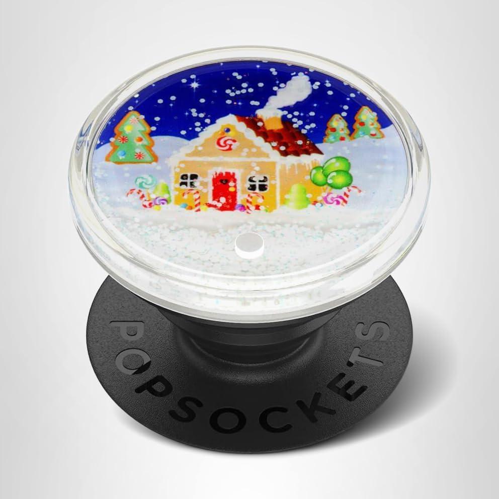 imagePopSockets Phone Grip with Expanding Kickstand Adhesive Grip Tidepool Snowglobe WonderlandSnowglobe