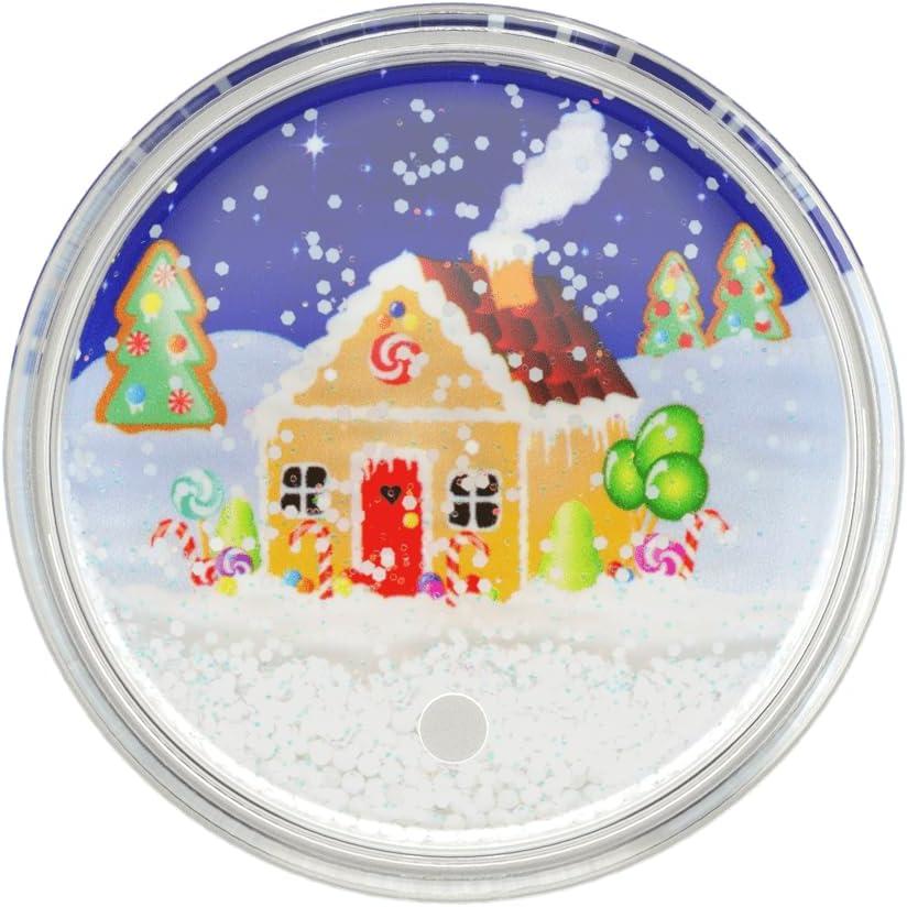 imagePopSockets Phone Grip with Expanding Kickstand Adhesive Grip Tidepool Snowglobe WonderlandSnowglobe