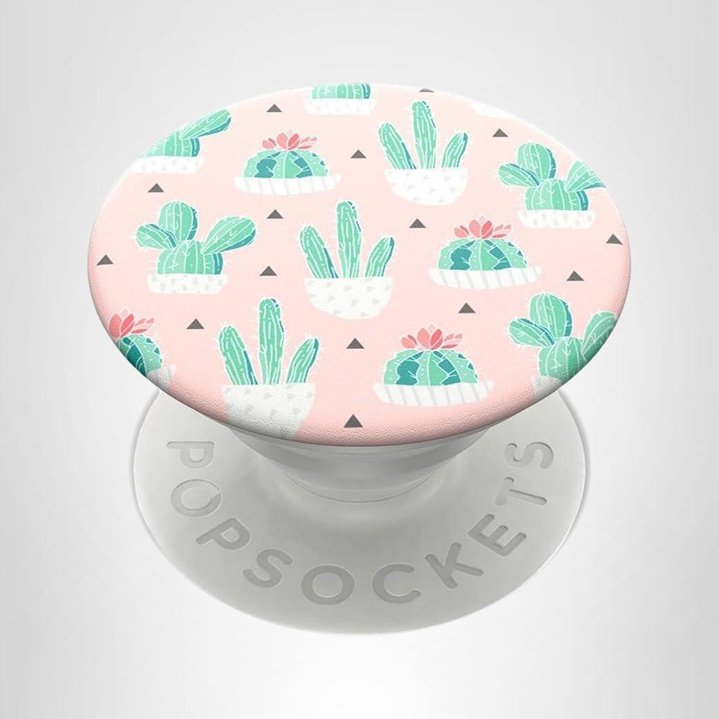 imagePopSockets Phone Grip with Expanding Kickstand Adhesive Grip Cute PopSockets Cactus PotCactus Pot
