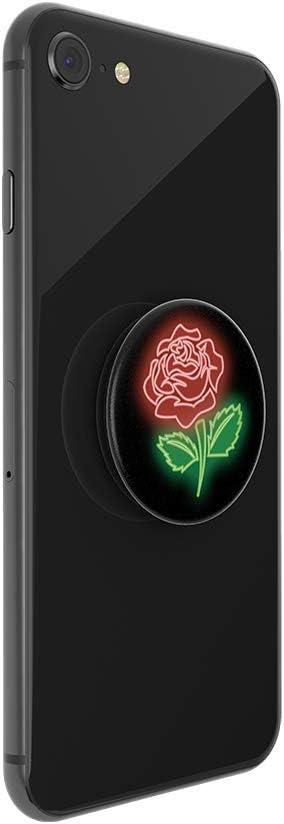 imagePopSockets Phone Grip with Expanding Kickstand Adhesive Grip Cute PopSockets Cactus PotNeon Rose