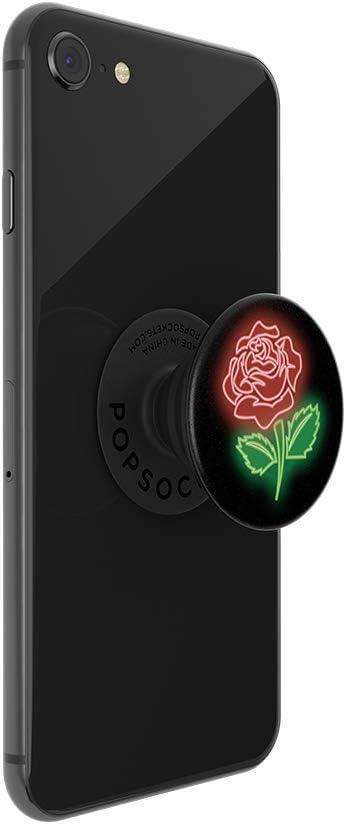 imagePopSockets Phone Grip with Expanding Kickstand Adhesive Grip Cute PopSockets Cactus PotNeon Rose
