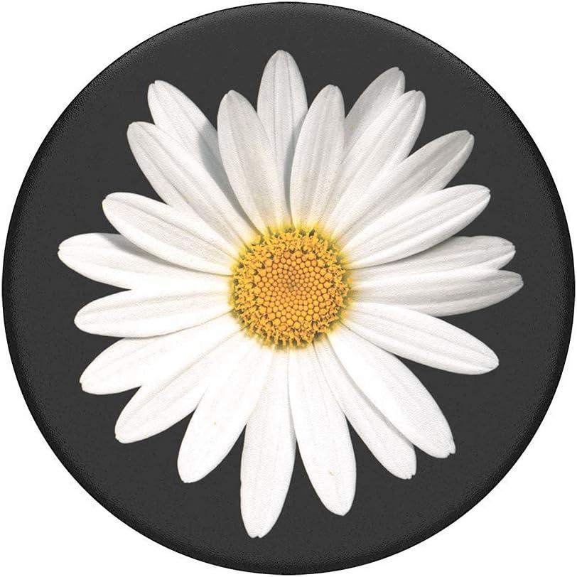 imagePopSockets Phone Grip with Expanding Kickstand Adhesive Grip Cute PopSockets Cactus PotWhite Daisy