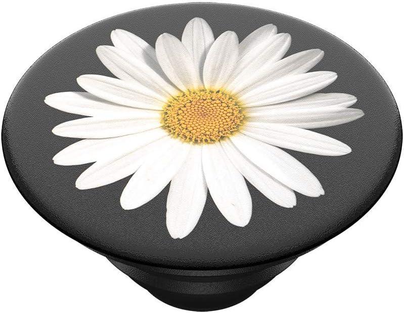 imagePopSockets Phone Grip with Expanding Kickstand Adhesive Grip Cute PopSockets Cactus PotWhite Daisy