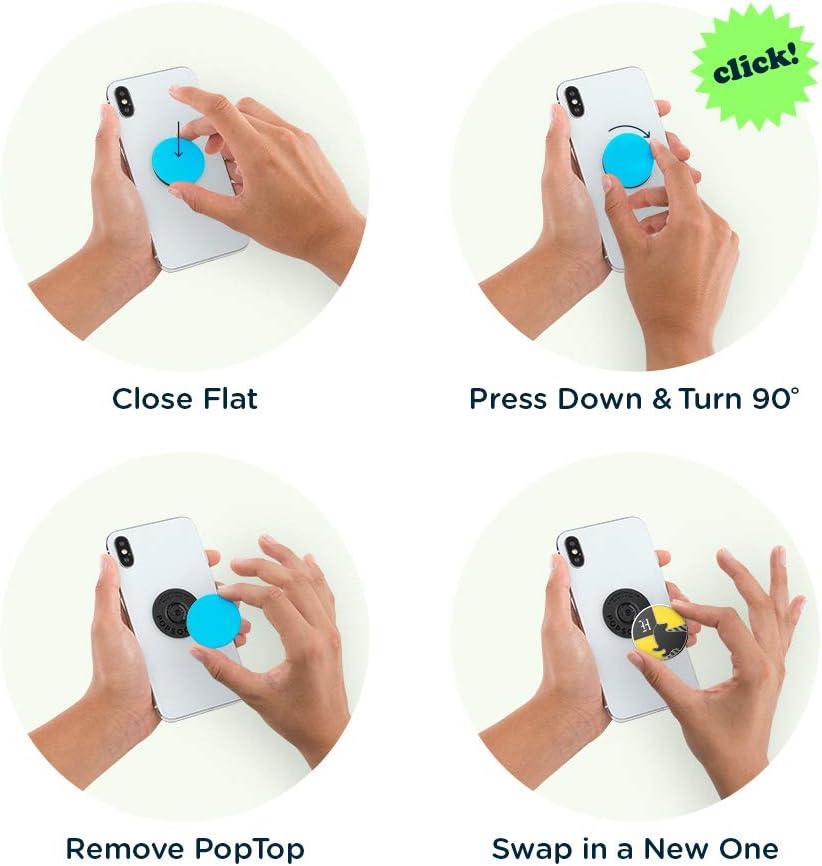 imagePopSockets Phone Grip with Expanding Kickstand Adhesive Grip Enamel GryffindorHufflepuff