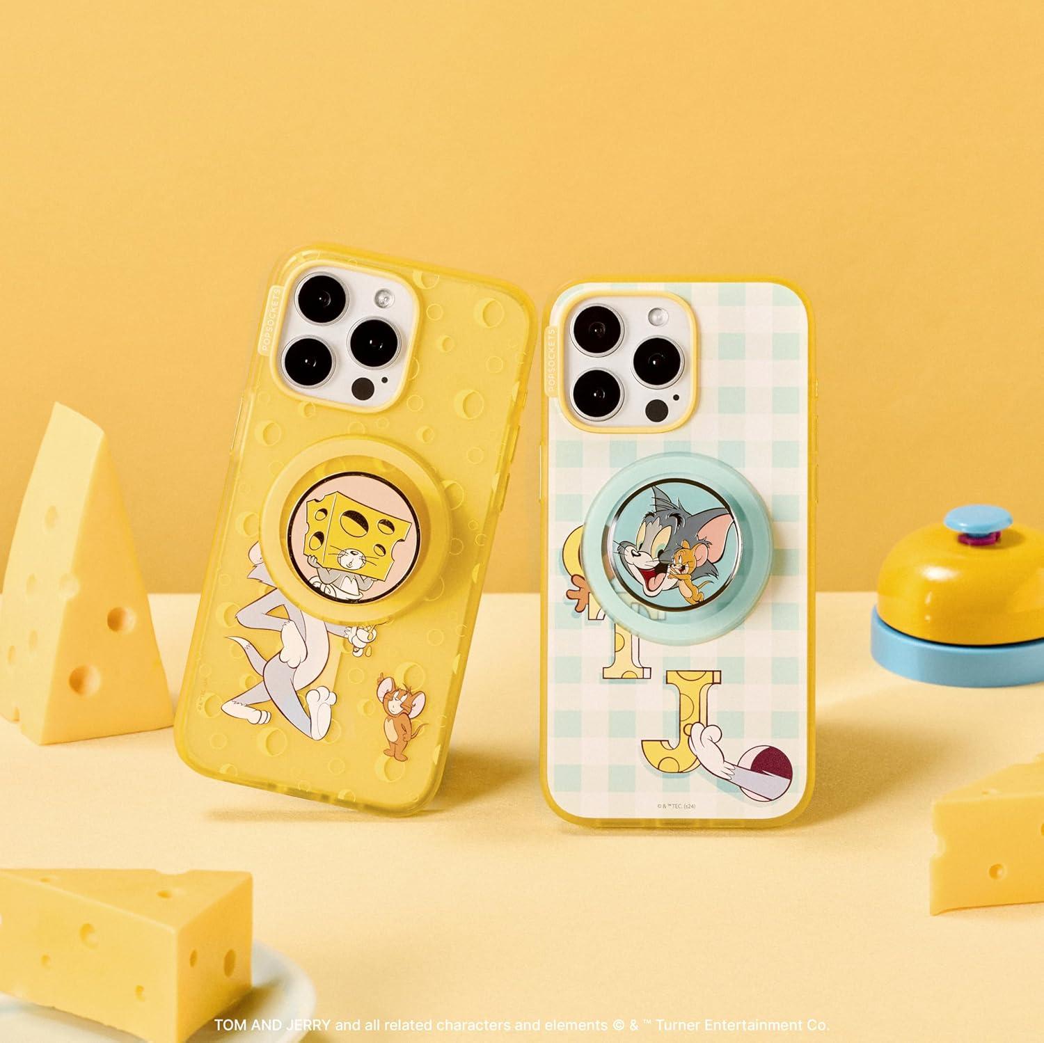 imagePopSockets Phone Grip with Expanding Kickstand Adhesive Grip PopOut Tom and Jerry Tom and JerryTom Jerry