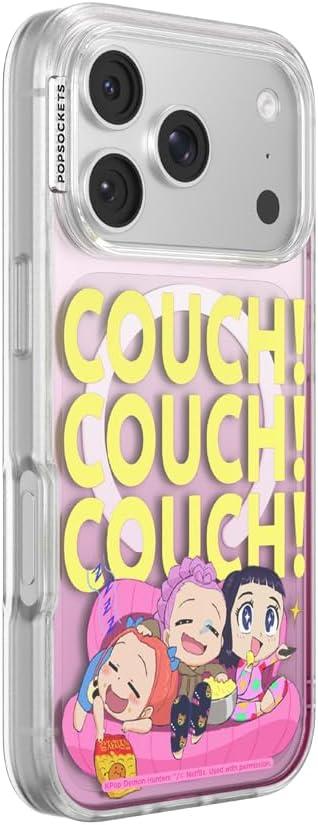 imagePopSockets iPhone 17 Pro Case Compatible with MagSafe Phone Case for iPhone 17 Pro Wireless Charging Compatible Case Only Couch Couch Couch