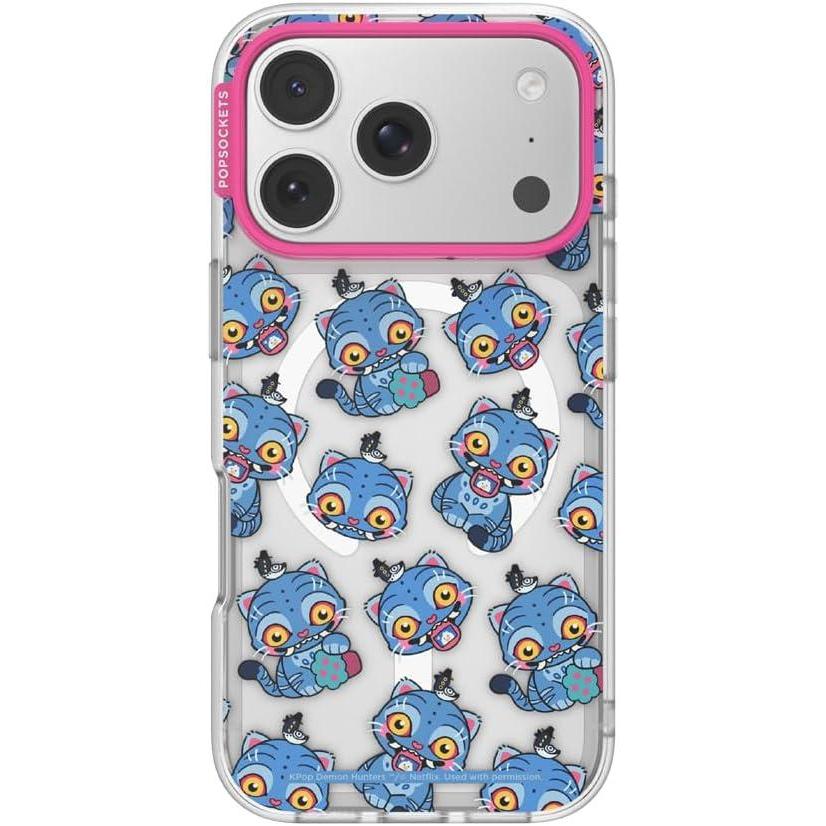 imagePopSockets iPhone 17 Pro Case Compatible with MagSafe Phone Case for iPhone 17 Pro Wireless Charging Compatible Case Only Derpy and Sussie