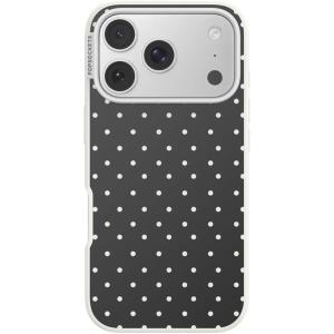 PopSockets iPhone 17 Pro Case Compatible with MagSafe, Phone Case for iPhone 17 Pro, Wireless Charging Compatible, Case Only – Licorice Dot