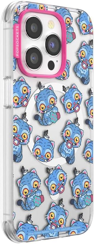 imagePopSockets iPhone 14 Pro Case with MagSafe Phone Case for iPhone 14 Pro Grip Sold Separately Wireless Charging Compatible Derpy and Sussie