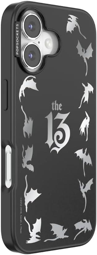 imagePopSockets iPhone 17 Case Compatible with MagSafe Phone Case for iPhone 17 Wireless Charging Compatible Case Only The 13