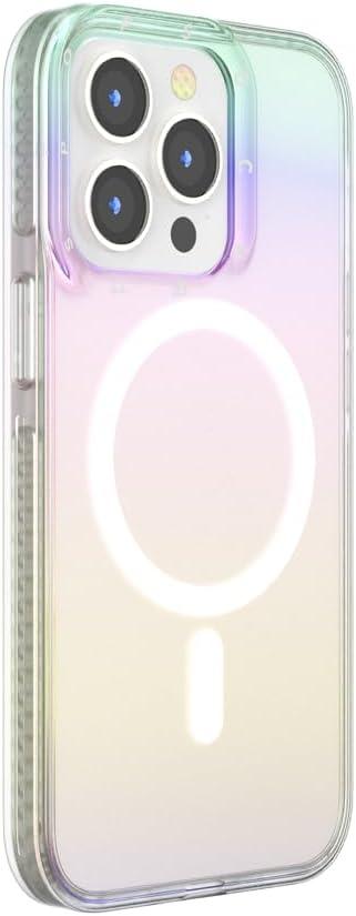 imagePopSockets iPhone 17 Phone Case Compatible with MagSafe for iPhone 17 Wireless Charging Compatible Case Only GinghamShimmer