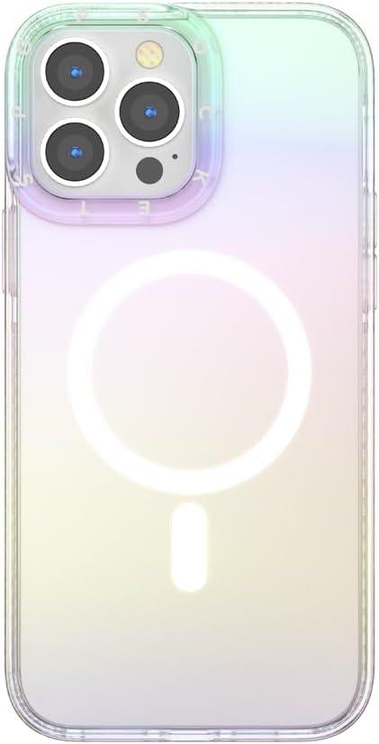 imagePopSockets iPhone 17 Phone Case Compatible with MagSafe for iPhone 17 Wireless Charging Compatible Case Only GinghamShimmer