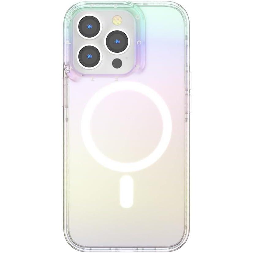 imagePopSockets iPhone 17 Phone Case Compatible with MagSafe for iPhone 17 Wireless Charging Compatible Case Only  GinghamShimmer