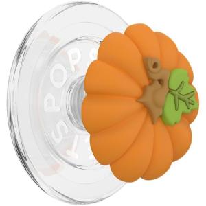 PopSockets Phone Grip for MagSafe with Kickstand, Magnetic Stand, Swappable Top, Secure Hold for iPhone MagSafe Cases, Phone & Tablet Grip, Harry Potter – PopOut Pumpkin