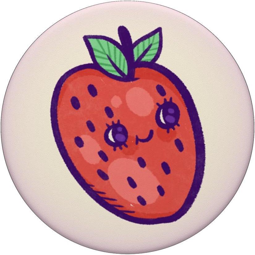 imagePopSockets Phone Grip Cutie Strawberry PopSockets PopGrip for MagSafeAdhesive PopGrip