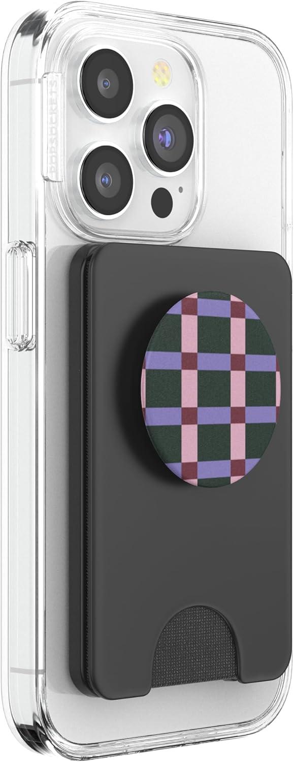 imagePopSockets Phone Grip Modern Colorblock PopSockets PopGrip for MagSafeMagnetic PopWallet