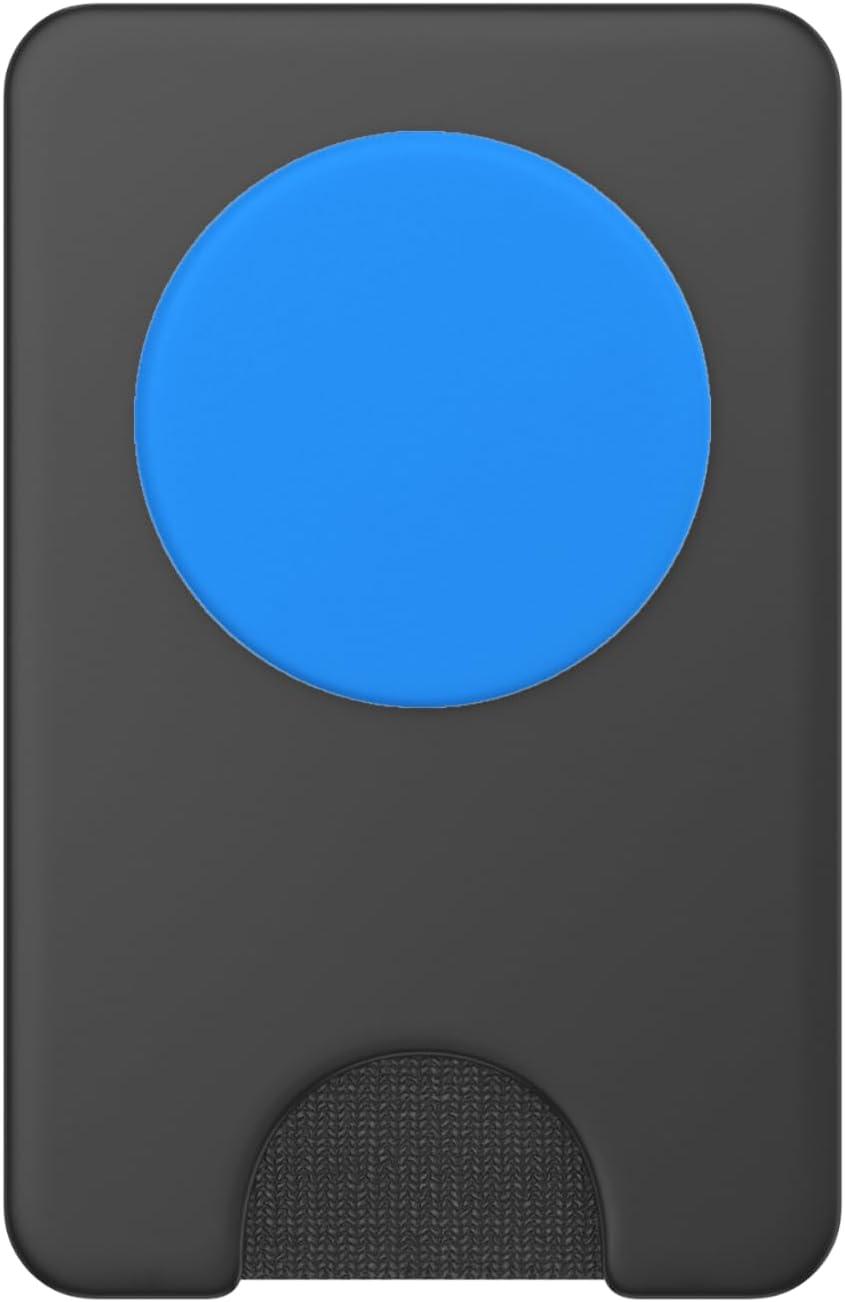 imagePopSockets Phone Grip with Expanding Kickstand Bright Blue PopSockets Adhesive PopGripMagnetic PopWallet