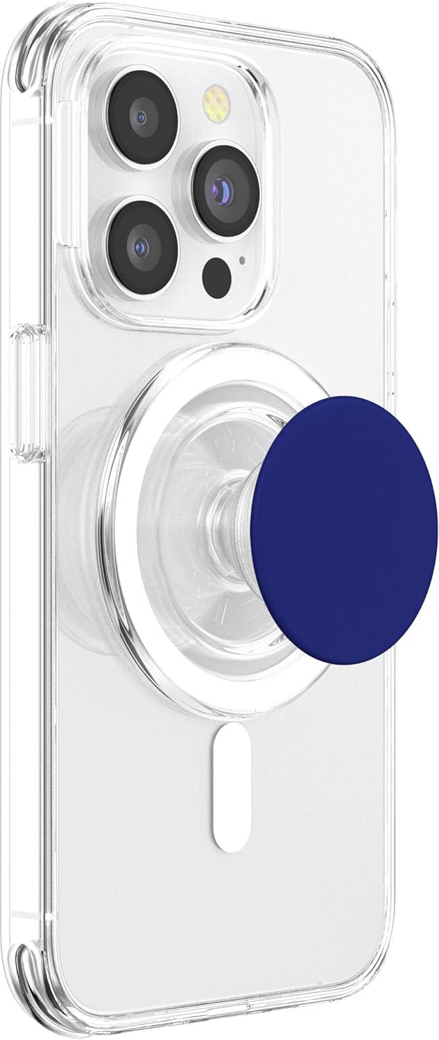 imagePopSockets Phone Grip with Expanding Kickstand Navy PopSockets Adhesive PopGripMagnetic PopGrip