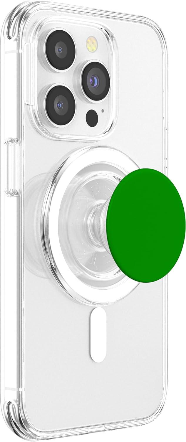 imagePopSockets Phone Grip with Expanding Kickstand True Green PopSockets MagSafe PopGrip for iPhoneMagSafe