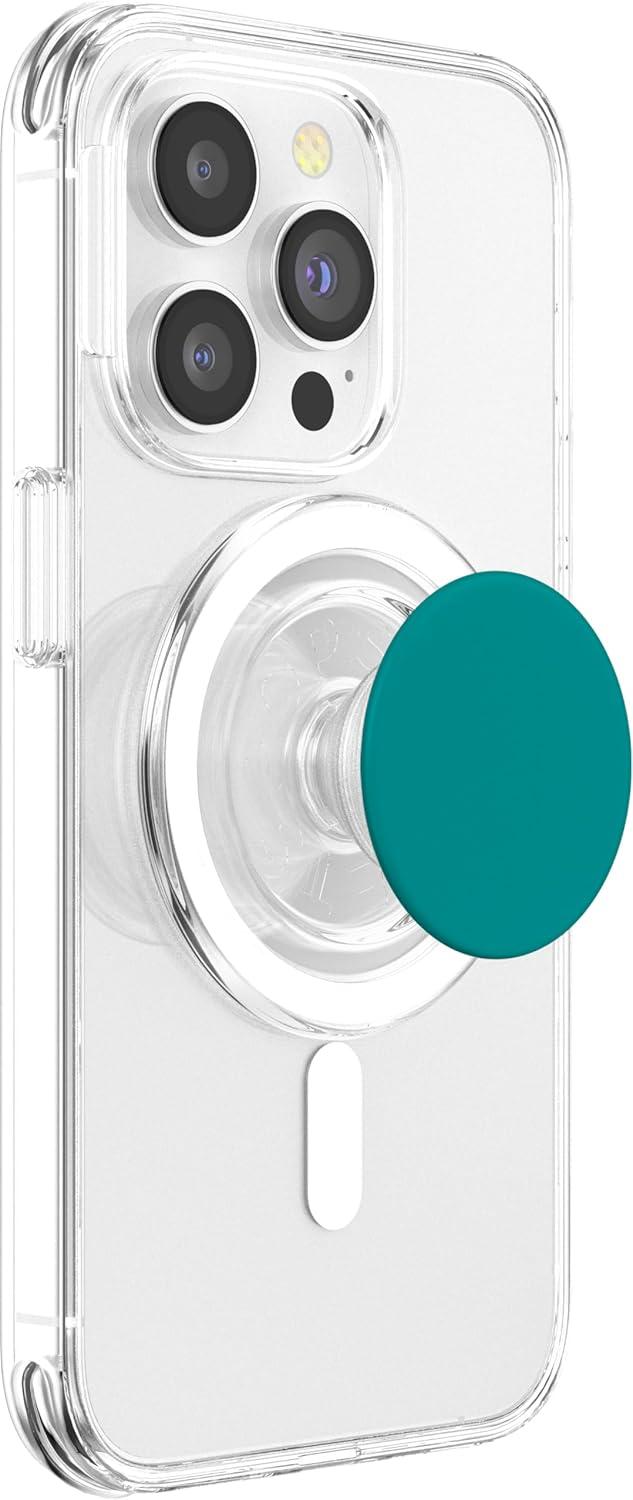 imagePopSockets Phone Grip with Expanding Kickstand Light Teal PopSockets Adhesive PopGripMagnetic PopGrip