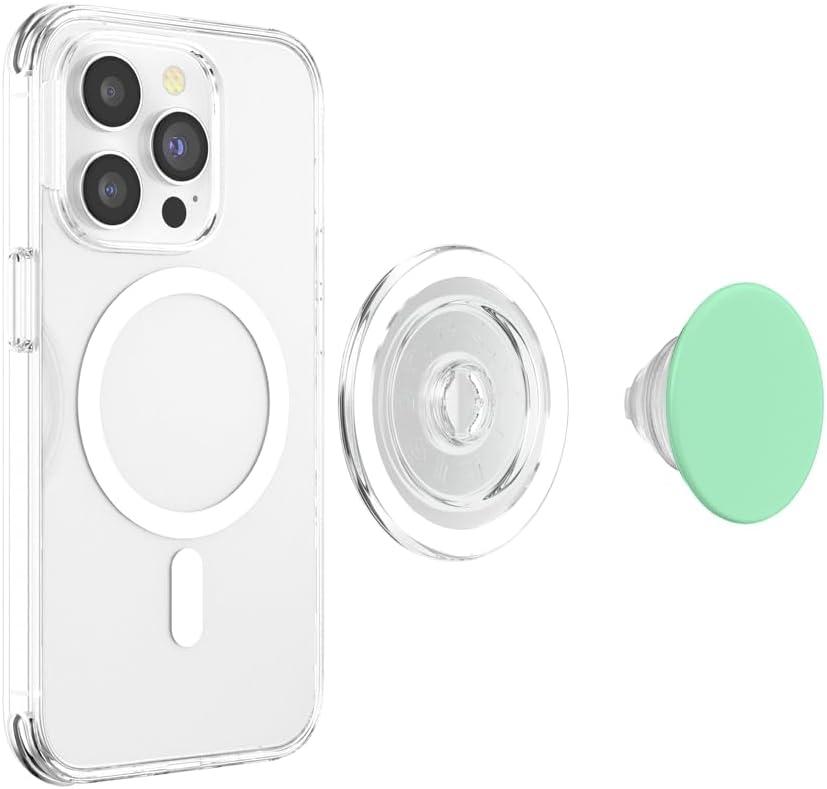 imagePopSockets Phone Grip with Expanding Kickstand Pastel Green PopSockets Adhesive PopGripMagnetic PopGrip