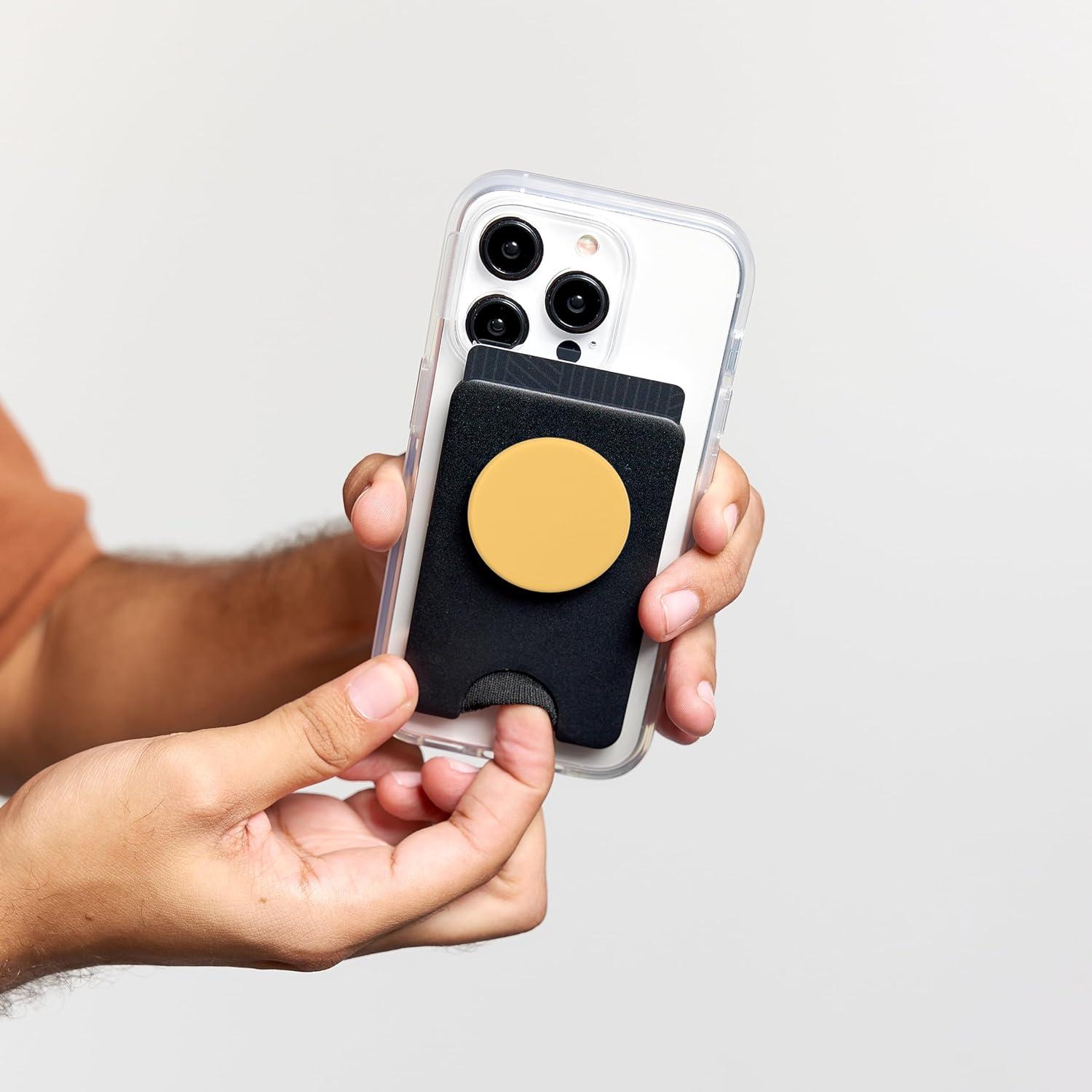imagePopSockets Phone Grip with Expanding KickstandPastel Orange PopSockets Adhesive PopGripMagnetic PopWallet