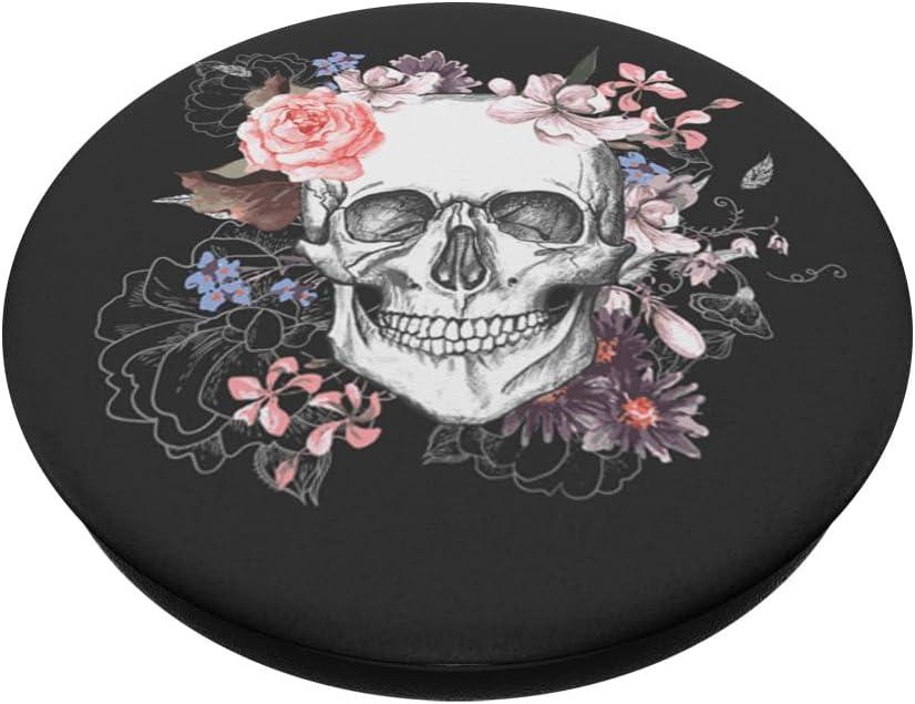 imagePopSockets Skull amp Goth Phone Grip amp Stand Death Petal PopSockets PopGrip for MagSafeAdhesive PopGrip