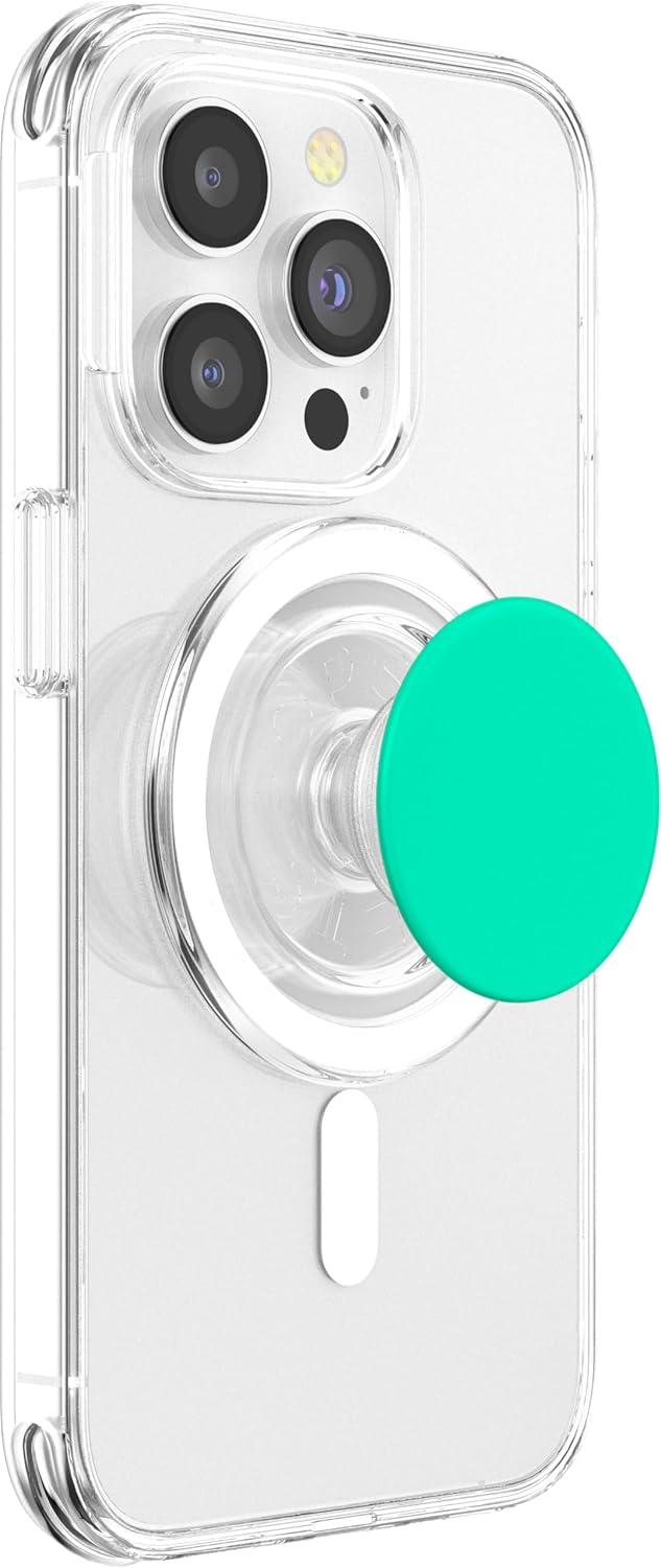 imagePopSockets Teal Phone Grip PopSockets PopGrip for MagSafeMagnetic PopGrip