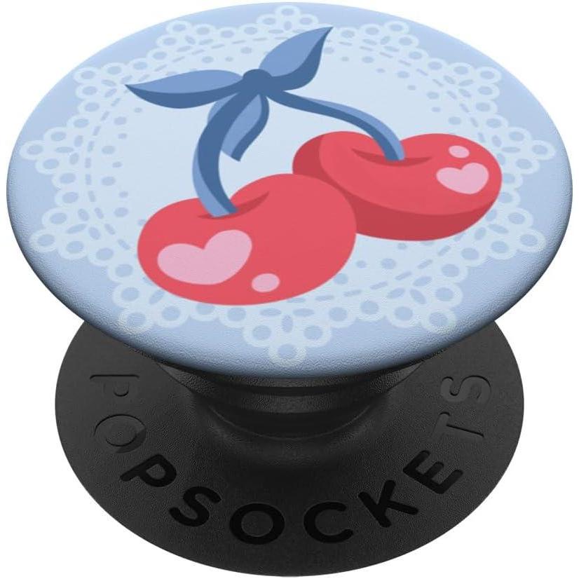 imagePopSockets Phone Grip  Dainty Cherry PopSockets PopGrip for MagSafeAdhesive PopGrip